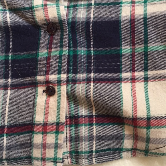 Lea & Viola denim jacket flannel bottom XS - Picture 5 of 8